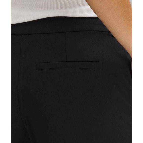 Lululemon Women's Black Luxtreme Mid Rise Straight Leg Trouser. Med W5FWWS EUC - Picture 5 of 12